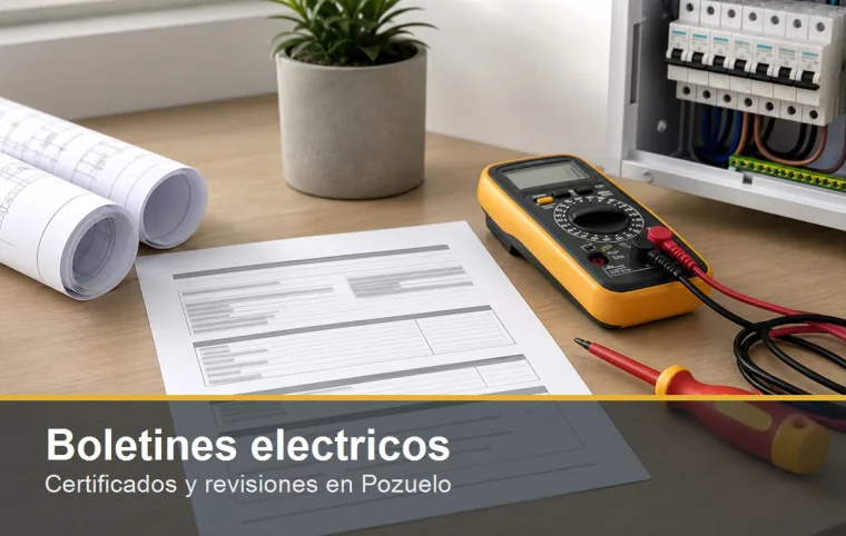 Boletines electricos en Pozuelo